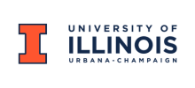 University of Illinois Urbana-Champaign logo with orange I block and 'University of Illinois Urbana-Champaign' text